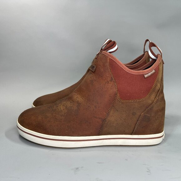 Waterproof Brown Men's Boots - Picture 5 of 14